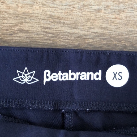 Betabrand Skinny Leg Soho Joggers in Navy Blue, XS - Picture 8 of 14